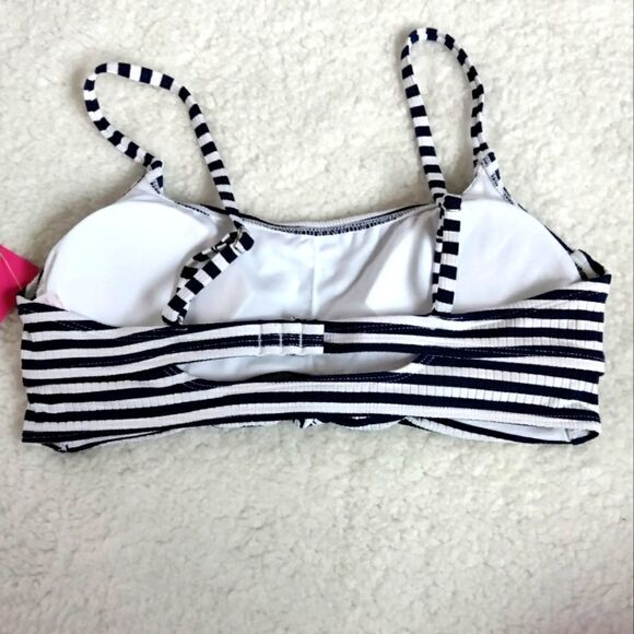 NWT Striped Bikini Bralette SzLarge - Picture 4 of 6